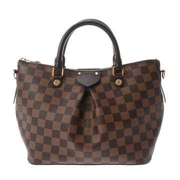 ルイ ヴィトン ダミエ シエナ PM 2WAY エベヌ N41545 ダミエキャンバス レディース バッグ 【中古】【bag】