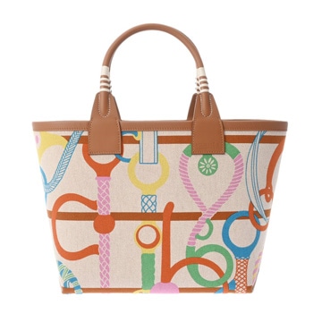 エルメス スティープル 25 キュイーブル/ライム/ベージュ/エクリュ/ゴールド トワルミリタリー/ヴォースイフト レディース バッグ 【未使用】【bag】