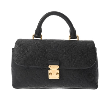 ルイ ヴィトン モノグラムアンプラント ナノ マドレーヌ ノワール M12144 レザー レディース バッグ 【中古】【bag】