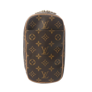 ルイ ヴィトン モノグラム ポシェットガンジュ ブラウン M51870 モノグラムキャンバス メンズ バッグ 【中古】【bag】