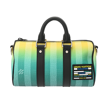 ルイ ヴィトン ダミエストライプ キーポルXS 2022年SS ヴェール M59949 ダミエキャンバス レディース バッグ 【中古】【bag】