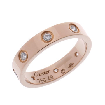 カルティエ ミニラブリング #49 8PD ゴールド K18イエローゴールド YG レディース ジュエリー 【中古】【jewelry】