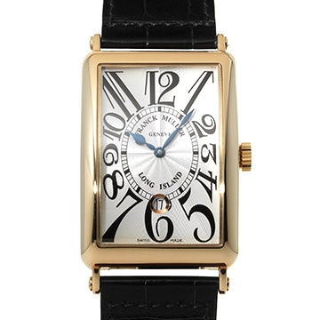 フランクミュラー ロングアイランド 1150SCDT 4N シルバー メンズ 時計 【中古】【wristwatch】
