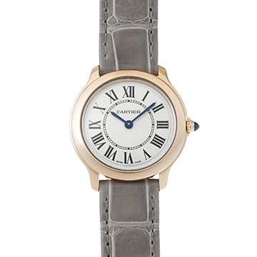 カルティエ ロンド ルイ カルティエ SM WGRN0013 シルバー レディース 時計 【中古】【wristwatch】