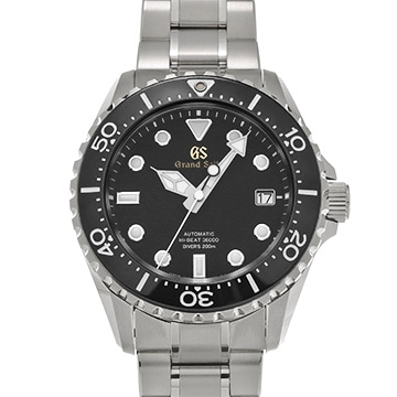 グランドセイコー スポーツコレクション メカニカル ハイビート36000 SBGH291 ブラック メンズ 時計 【中古】【wristwatch】