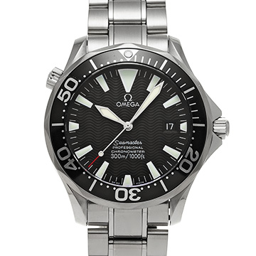 オメガ シーマスター プロフェッショナル 300 2254.50 ブラック メンズ 時計 【中古】【wristwatch】