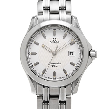 オメガ シーマスター 120 2511.21 ホワイト メンズ 時計 【中古】【wristwatch】