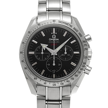 オメガ スピードマスター ブロードアロー 1957 コーアクシャル 321.10.42.50.01.001 ブラック メンズ 時計 【中古】【wristwatch】