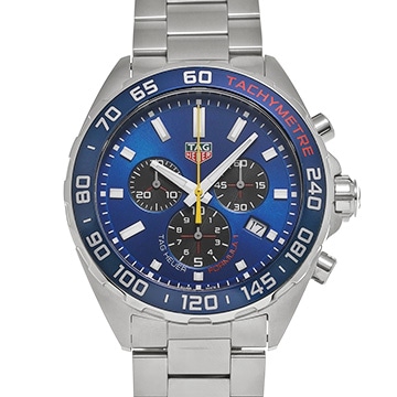 タグ ホイヤー フォーミュラ1 クォーツ クロノグラフ レッドブル・レーシング CAZ101AB.BA0842 ブルー/ブラック メンズ 時計 【中古】【wristwatch】