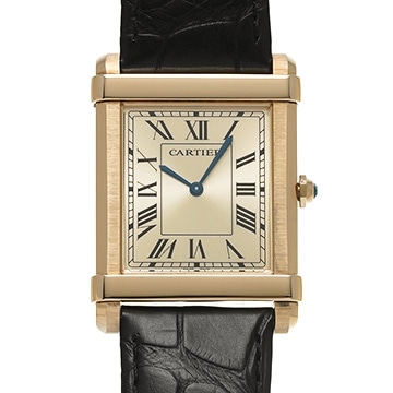 カルティエ タンクシノワーズ WGTA0088 シャンパン メンズ 時計 【中古】【wristwatch】