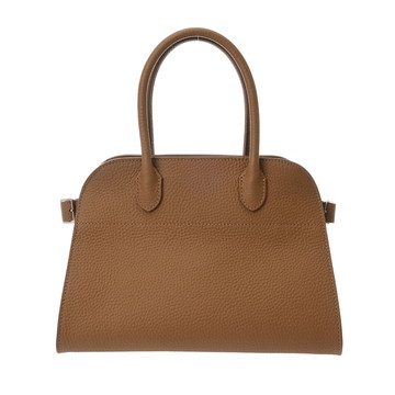 ザ・ロウ Soft Margaux 10 ブラウン W1190L133 レザー レディース バッグ 【中古】【bag】