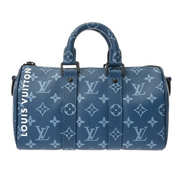 ルイ ヴィトン モノグラム キーポルバンドリエール 25 アトランティックブルー M46803 モノグラムキャンバス/PVC メンズ バッグ 【中古】【bag】