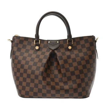 ルイ ヴィトン ダミエ シエナ MM 2WAY ブラウン N41546 ダミエキャンバス レディース バッグ 【中古】【bag】
