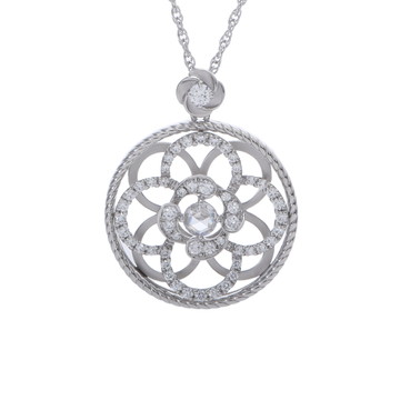 モニッケンダム プラチナジュビリー セレブレーション ネックレス エリザベス女王即位70周年記念 シルバー Pt900プラチナ/Pt850プラチナ レディース ジュエリー 【中古】【jewelry】