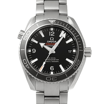 オメガ シーマスター プラネットオーシャン 600 コーアクシャル 232.30.42.21.01.001 ブラック メンズ 時計 【中古】【wristwatch】