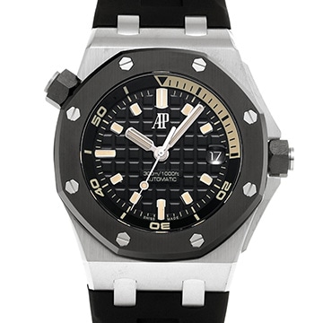 オーデマ ピゲ ロイヤルオーク オフショア ダイバー 15720CN.00.A002CA.01 ブラック メンズ 時計 【中古】【wristwatch】