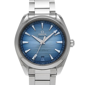 オメガ シーマスター アクアテラ 220.10.41.21.03.005 ブルー メンズ 時計 【中古】【wristwatch】