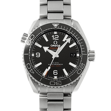 オメガ シーマスター プラネットオーシャン 600 コーアクシャル マスタークロノメーター 215.30.40.20.01.001 ブラック メンズ 時計 【中古】【wristwatch】