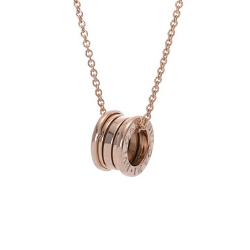 ブルガリ B-ZERO1 ネックレス ゴールド 335924 K18ピンクゴールド PG レディース ジュエリー 【中古】【jewelry】