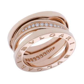 ブルガリ B-ZERO1 レジェンド リング #51 ゴールド 355151 K18ピンクゴールド PG レディース ジュエリー 【中古】【jewelry】