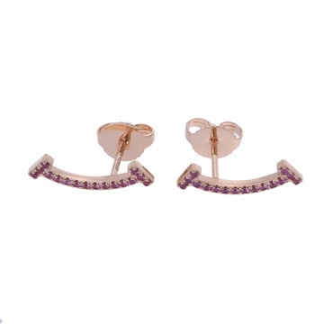 ティファニー Tスマイル ピアス ゴールド K18ピンクゴールド PG レディース ジュエリー 【中古】【jewelry】