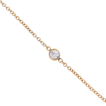 ティファニー バイザヤード ブレスレット ゴールド K18イエローゴールド YG レディース ジュエリー 【中古】【jewelry】