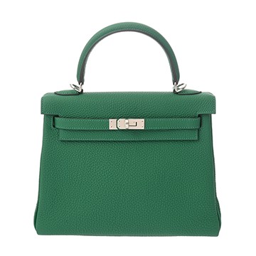 エルメス ケリー 25 内縫い 2WAY   ヴェールヴェルティゴ トゴ レディース バッグ 【未使用】【bag】