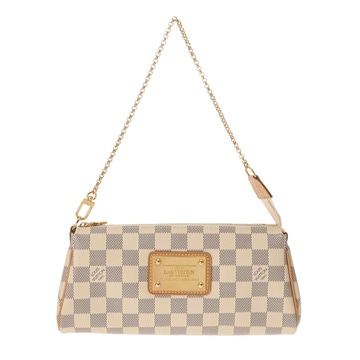 ルイ ヴィトン ダミエアズール エヴァ 2WAY ホワイト N55214 ダミエキャンバス レディース バッグ 【中古】【bag】