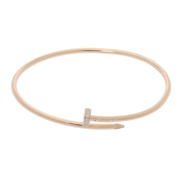 カルティエ ジュストアンクル ブレスレット SM #18 ゴールド K18イエローゴールド YG レディース ジュエリー 【中古】【jewelry】