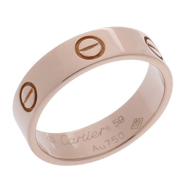 カルティエ ラブリング #59 ゴールド K18ピンクゴールド PG レディース ジュエリー 【中古】【jewelry】