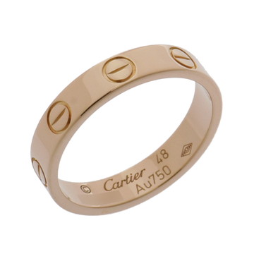 カルティエ ミニラブリング #48 ゴールド K18イエローゴールド YG レディース ジュエリー 【中古】【jewelry】