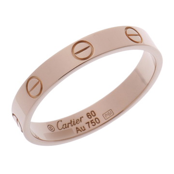 カルティエ ミニラブリング #60 ゴールド K18ピンクゴールド PG レディース ジュエリー 【中古】【jewelry】