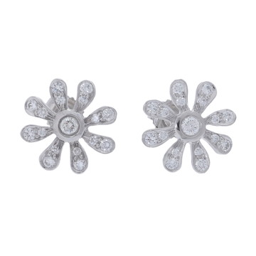 ティファニー デイジーピアス シルバー Pt950プラチナ レディース ジュエリー 【中古】【jewelry】