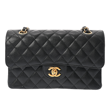 シャネル マトラッセ クラシックスモールハンドバッグ 23cm ブラック A01113 グレインドカーフスキン レディース バッグ 【中古】【bag】