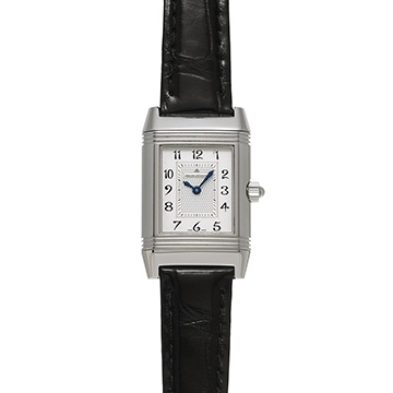 ジャガー ルクルト レベルソ デュオ Q2668410 シルバー/シルバー/ホワイトシェル レディース 時計 【中古】【wristwatch】