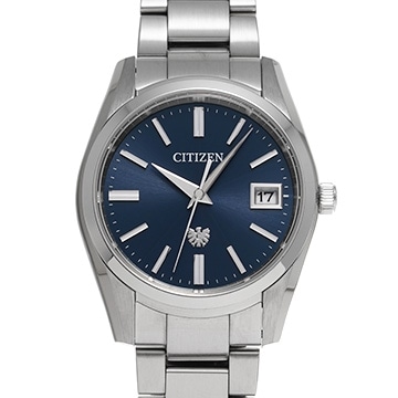 シチズン ザ・シチズン エコドライブ AQ4080-52L ブルー メンズ 時計 【中古】【wristwatch】