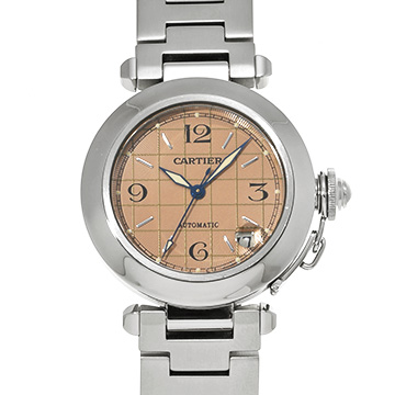 カルティエ パシャC W31024M7 ピンク ユニセックス 時計 【中古】【wristwatch】