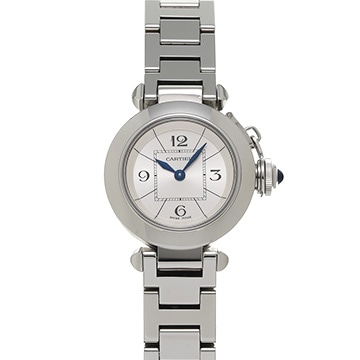 カルティエ ミスパシャ W3140007 シルバー レディース 時計 【中古】【wristwatch】