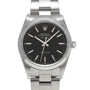 ロレックス エアキング 14000 ブラック メンズ 時計 【中古】【wristwatch】