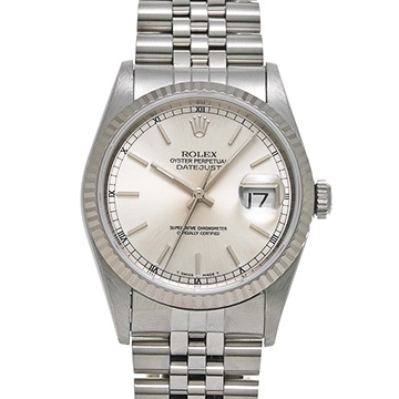 ロレックス デイトジャスト 16234 シルバー メンズ 時計 【中古】【wristwatch】
