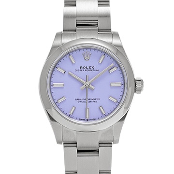 ロレックス オイスターパーペチュアル 31 277200 ラベンダー/メッドブルー ユニセックス 時計 【中古】【wristwatch】
