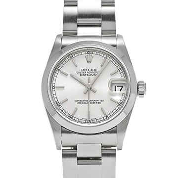 ロレックス デイトジャスト 31 78240 シルバー ユニセックス 時計 【中古】【wristwatch】