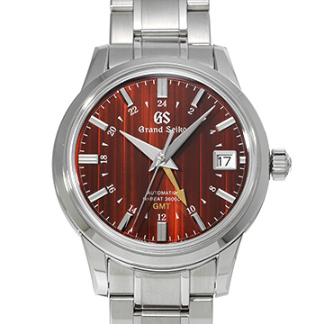 グランドセイコー エレガンスコレクション メカニカル ハイビート36000 GMT SBGJ273 レッド メンズ 時計 【中古】【wristwatch】