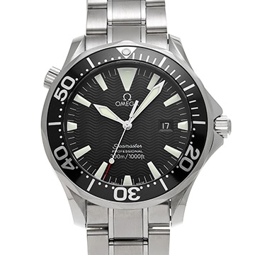 オメガ シーマスター プロフェッショナル 300 2264.50 ブラック メンズ 時計 【中古】【wristwatch】