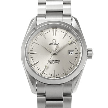オメガ シーマスター アクアテラ クォーツ 2518.30 シルバー メンズ 時計 【中古】【wristwatch】
