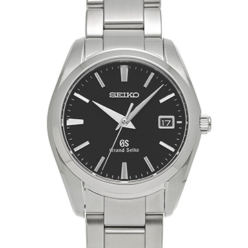 グランドセイコー ヘリテージコレクション クォーツ SBGX061 ブラック メンズ 時計 【中古】【wristwatch】