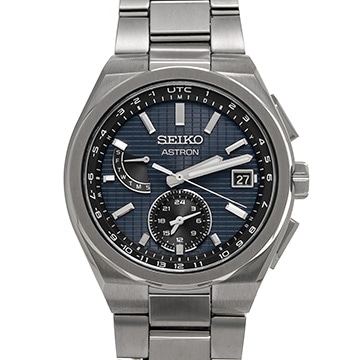 セイコー アストロン ネクスター SBXY065 ブルー/ブラック メンズ 時計 【中古】【wristwatch】