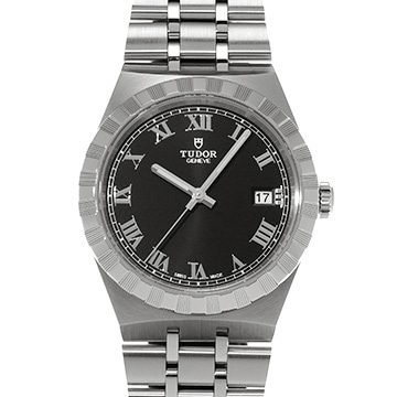 チューダー / チュードル ロイヤル 28500 ブラック メンズ 時計 【中古】【wristwatch】