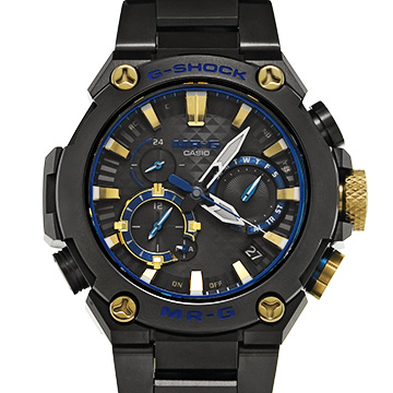 カシオ G-SHOCK MR-G B2000シリーズ 勝色 MRG-B2000B-1AJR ブラック/ブルー メンズ 時計 【中古】【wristwatch】
