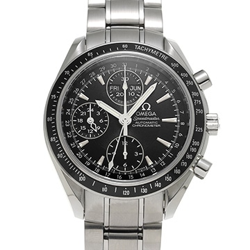 オメガ スピードマスター トリプルカレンダー 3220.50 ブラック メンズ 時計 【中古】【wristwatch】